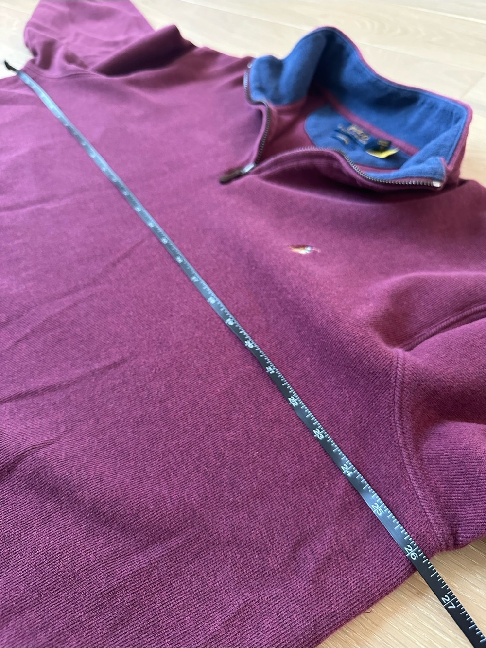 Men’s Polo Ralph Lauren Quarter Zip Jacket Preppy Resortwear Business Casual XL - Picture 7 of 9